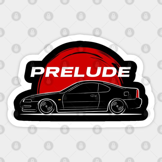 JDM Prelude Sticker by turboosted